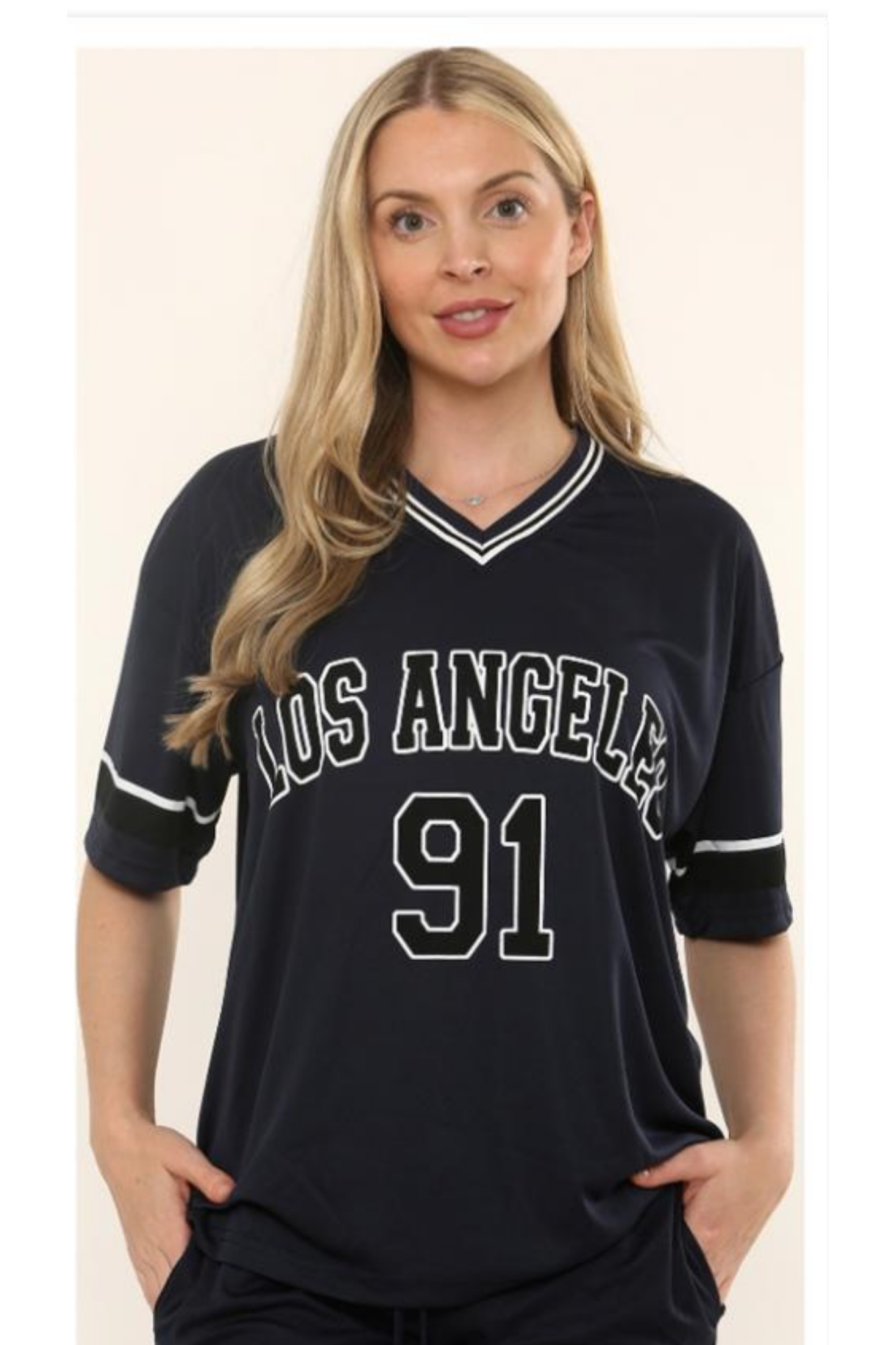 LA Football Jersey Shorts Set