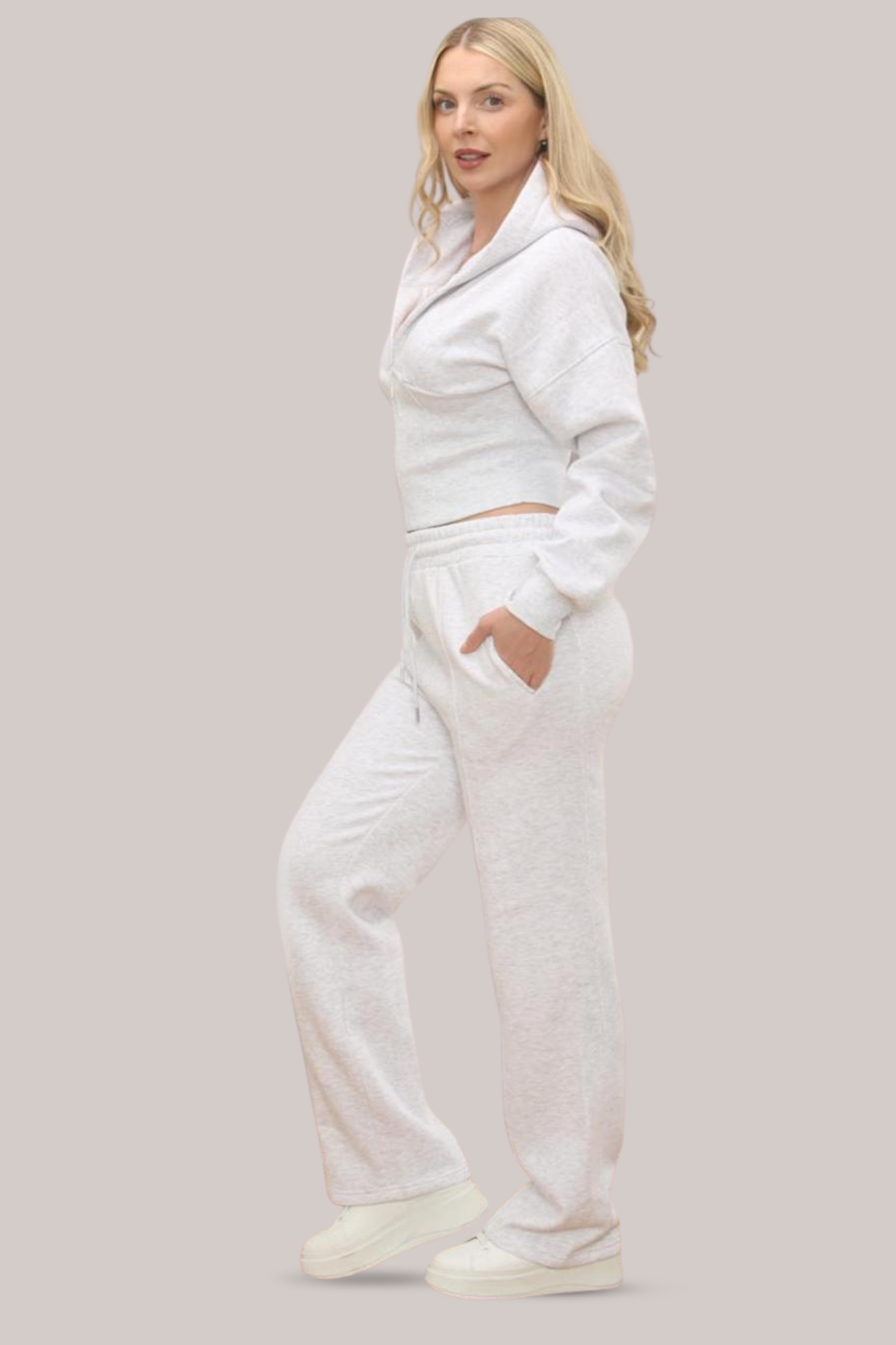 Ribbed Corset Fit Trousers Set