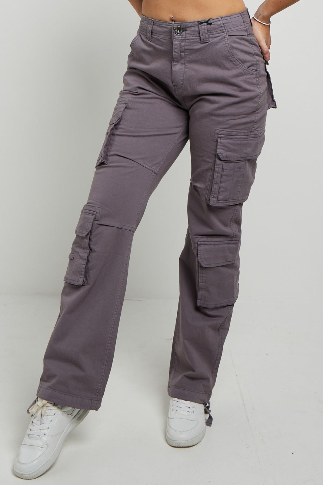 Multi-Pocket Cargo Trousers