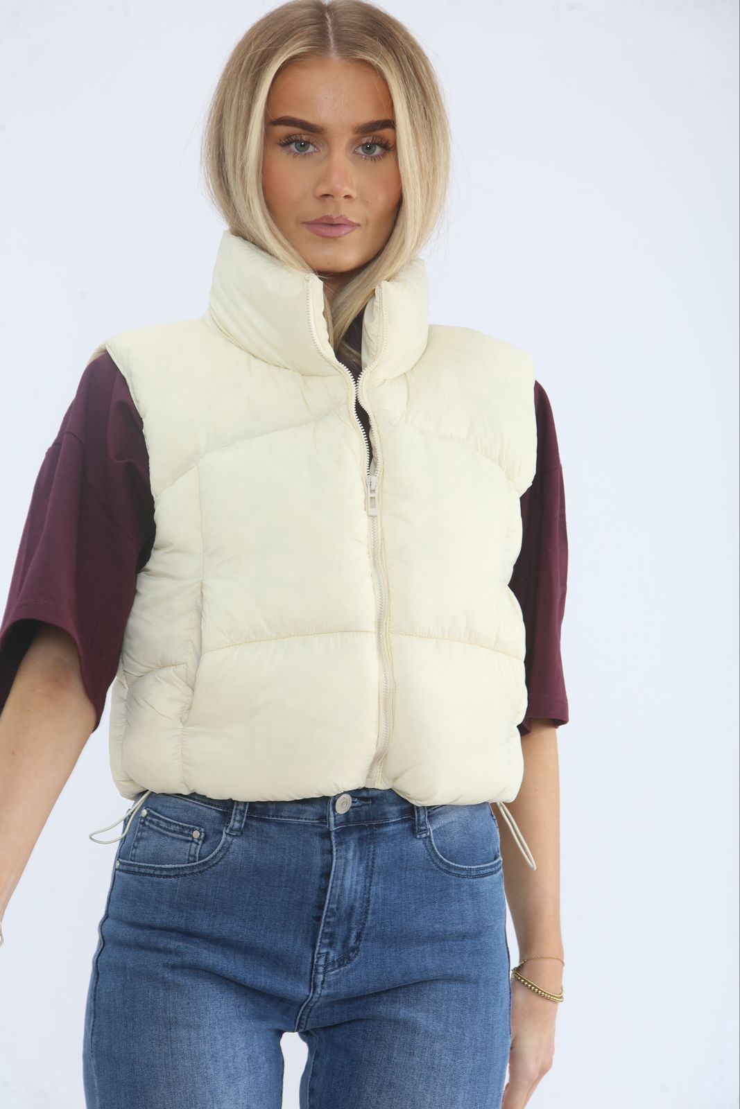 Quilted Zip-Up Jacket