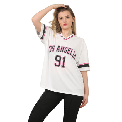 Women’s Oversized V-Neck T-Shirt