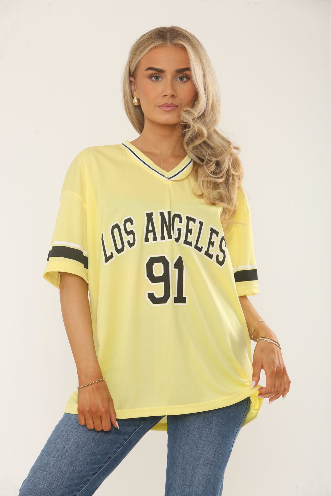 Women’s Oversized V-Neck T-Shirt