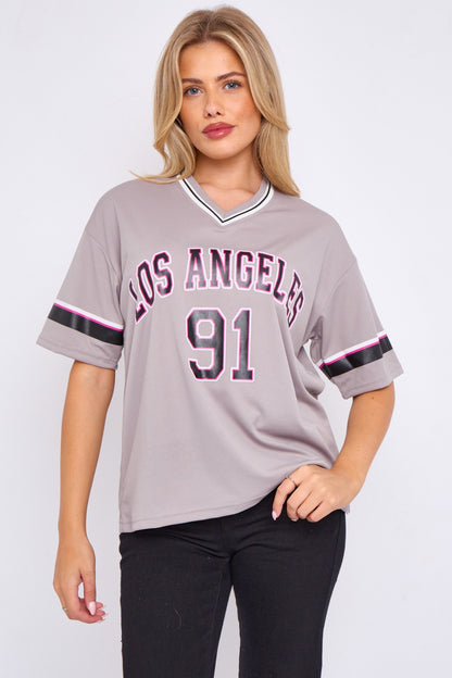 Women’s Oversized V-Neck T-Shirt