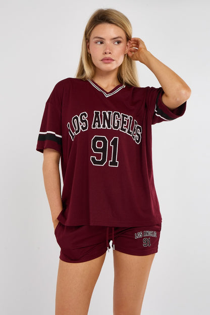 Women’s Oversized V-Neck T-Shirt